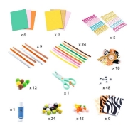 Image de Boîte à créer - Animaux de la jungle