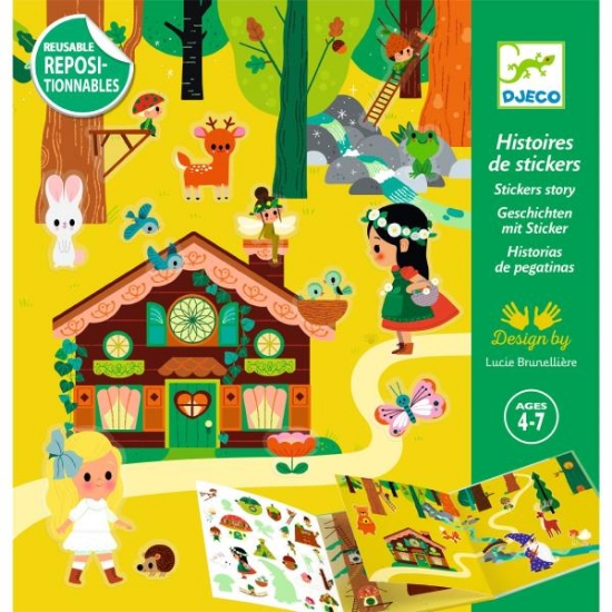Image de Histoires de stickers - la forêt magique