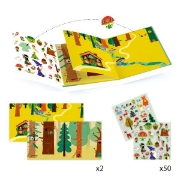 Image de Histoires de stickers - la forêt magique