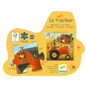 Image de Puzzle - Tracteur - 16 pcs