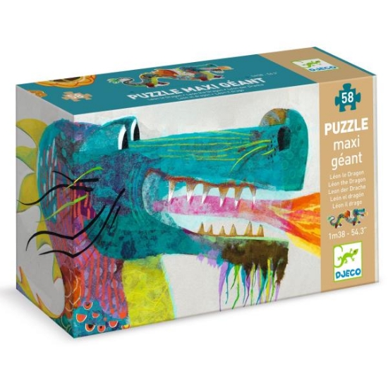 Image de Puzzle géant Léon le dragon