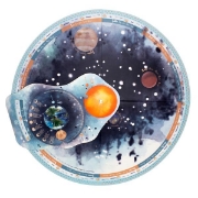 Image de ASTRO TERRA, roue éducative 5-en-1