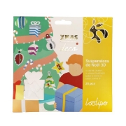 Image de Suspensions 3D de Noël en carton