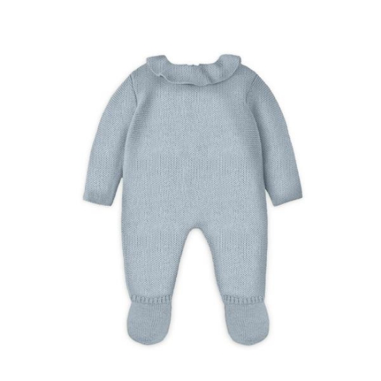 Image de Pyjama tricoté 32 cm - Bleu gris