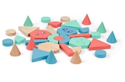 Image de Building Blocks - 38 blocs en bois à empiler