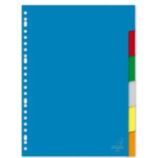Image de Intercalaires plastiques A4 6 positions