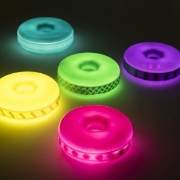 Image de Disques sensoriels lumineux à empiler - lot de 5