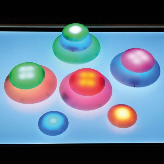 Image de Galets lumineux - lot de 12