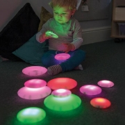 Image de Galets lumineux - lot de 12