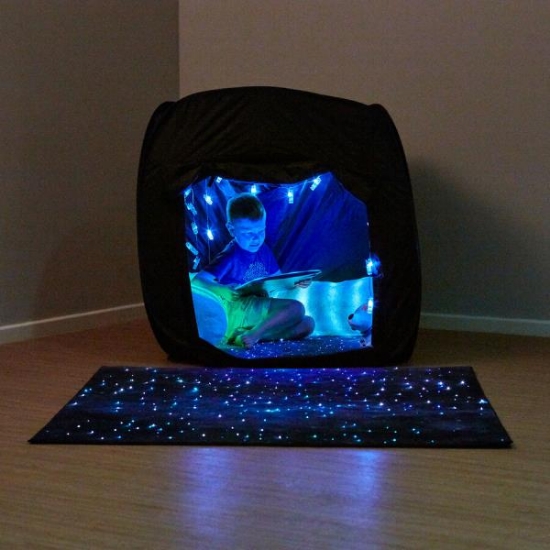 Image de Mini espace sensoriel pop-up noir