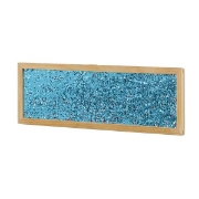 Image de Panneau long à sequins pour graphisme - bleu aqua