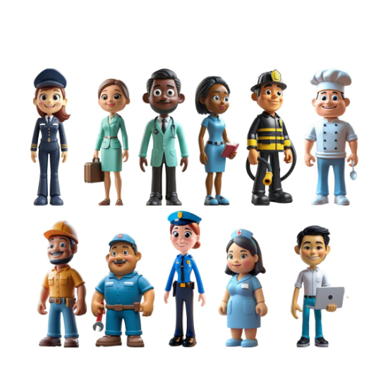 Image de Figures les métiers, les 11