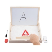 Image de Set plateau et tableau multisensoriel de pré-écriture
