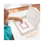 Image de Set plateau et tableau multisensoriel de pré-écriture