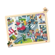 Image de Set de 4 puzzles - Lieux, respect et harmonie