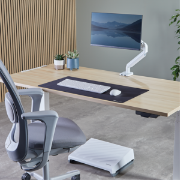 Image de Tapis sous-main de bureau BREYTA - Noir