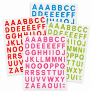 Image de Gommettes lettres majuscules, lot de 960