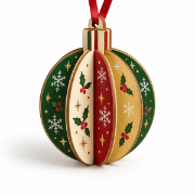 Image de Boule de Noël en bois