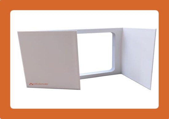Image de Kamishibaï - Butaï en carton blanc rigide